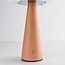 Lampe à poser champignon rechargeable Mira avec variateur tactile et LED intégrée
