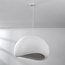 Suspension Wabi Sabi Urban Stone avec motif pierre blanche - 80 x 64 cm