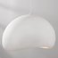 Lampe suspendue Wabi Sabi Urban Stone avec motif en pierre blanche - 80 x 64cm