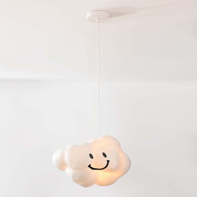 Lampe suspendue blanche en forme de nuage Kumo 30 cm - lampe nuage