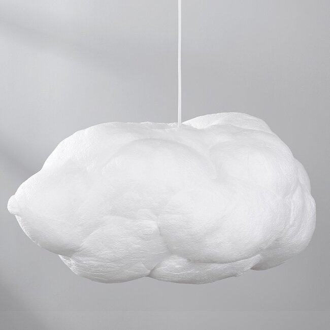 Lampe suspendue blanche en forme de nuage Kumo 60 cm - lampe nuage