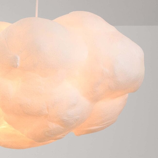 Lampe suspendue blanche en forme de nuage Kumo 90 cm - lampe nuage