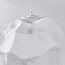 Suspension Wabi Sabi blanche avec effet pierre - Nami, Ø52 cm