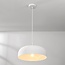 Suspension Wabi Sabi Hinoto avec effet pierre blanche - Ø40 cm