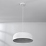 Lampe suspendue minimaliste Wabi Sabi Hinoto avec effet pierre blanche - Ø40 cm