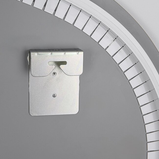 Miroir de salle de bains Shina avec LED dimmables, capteur tactile, couleurs réglables et miroir chauffant