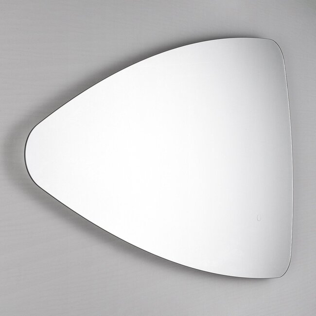 Miroir de salle de bains Vitra avec LED dimmables, couleurs réglables, capteur tactile et miroir chauffant