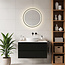 Miroir de salle de bain avec éclairage Radi Ø60 cm - LEDs dimmables avec capteur tactile, couleurs réglables et miroir chauffant