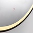 Miroir de salle de bain avec éclairage Radi Ø60 cm - LEDs dimmables avec capteur tactile, couleurs réglables et miroir chauffant