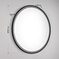 Miroir de salle de bain avec éclairage Radi Ø60 cm - LEDs dimmables avec capteur tactile, couleurs réglables et miroir chauffant