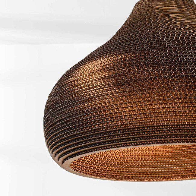 Lampe suspendue en carton Ø60 cm - Veela