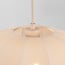 Suspension 3 lumières Fabrica - lampions en tissu beige