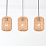 Suspension Japandi Terre 3-light