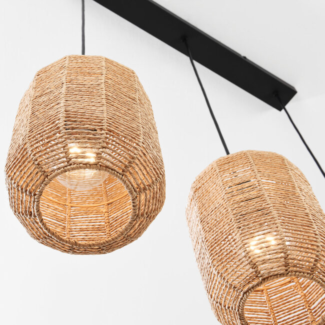 Suspension Japandi Terre 3-light