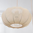 Lampe suspendue en tissu Canvas avec 5 points lumineux - beige