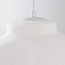 Suspension Wabi Sabi Iro effet pierre Ø35 cm - blanc