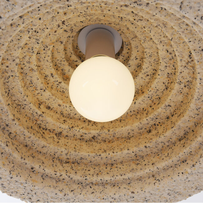 Suspension Wabi Sabi Amai Ø40 cm - beige terrazzo