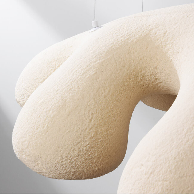 Lampe suspendue moderne Wabi Sabi à 7 lumières 108 x 30 cm - Tsuyu