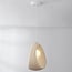 Suspension Wabi Sabi Shio, ampoule G9 incluse - beige sable 38 x 42 cm