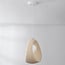 Suspension Wabi Sabi Shio, ampoule G9 incluse - beige sable 38 x 42 cm