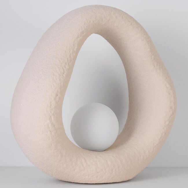 Lampe à poser Enso Wabi Sabi - beige sable