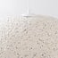 Suspension Wabi Sabi Urban Stone avec motif pierre beige terrazzo - 50 x 34 cm