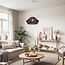 Suspension Mizu en terylène - brun foncé