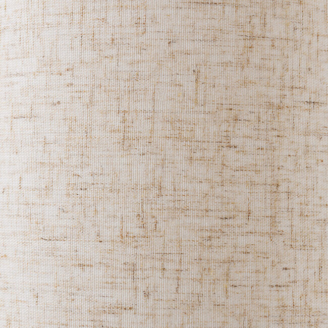 Lampadaire en bois Haku avec abat-jour en tissu - crème