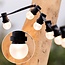 Ampoules blanc chaud à coque mate, Ø45 mm
