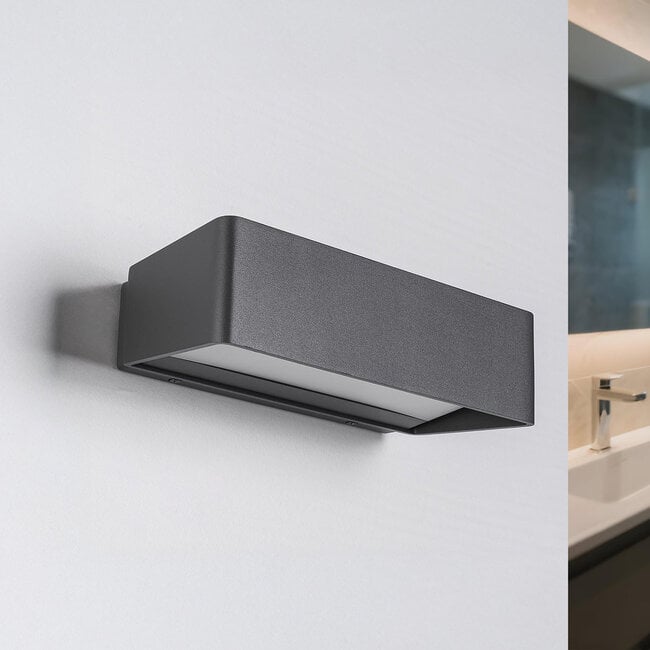 Lampe de salle de bain gris foncé - Raf