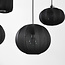 Suspension Karima 5 lumières - noir