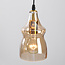 Lampe suspendue moderne à 4 lumières avec verre ambré - Maracas