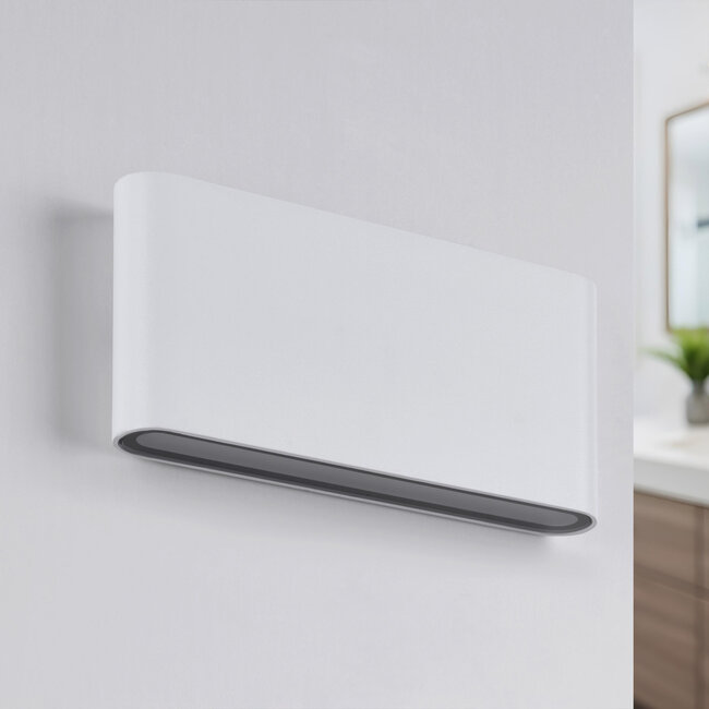 Applique de salle de bain design Tommy - blanc