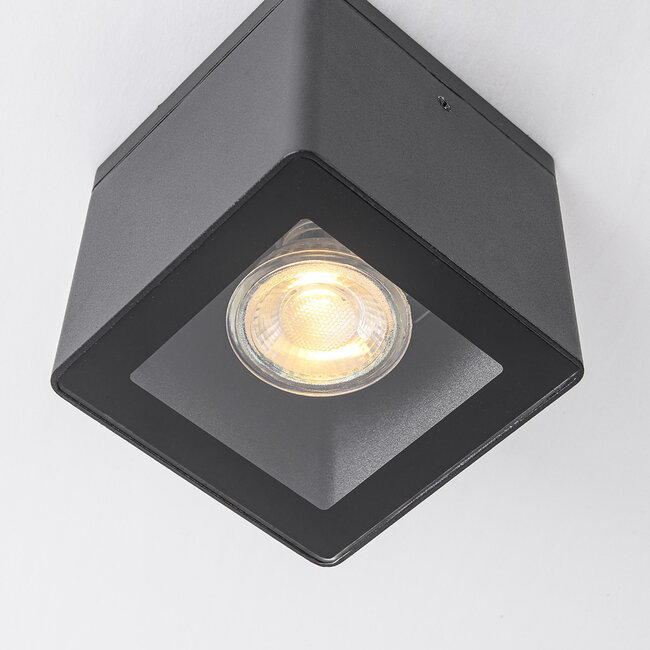 Applique d'extérieur moderne Nello - noir