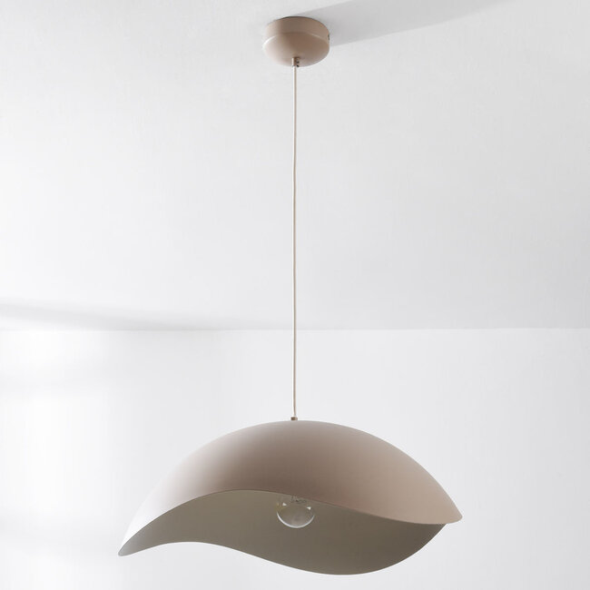 Lampe suspendue Wabi Sabi Zongse - sable taupe