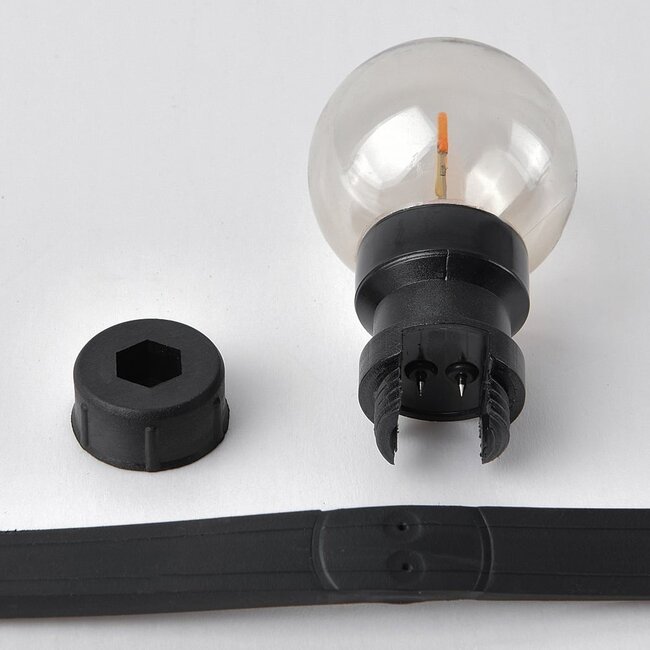 Ampoule à piquer dimmable 1 watt, filament en U fumé (sans E27)