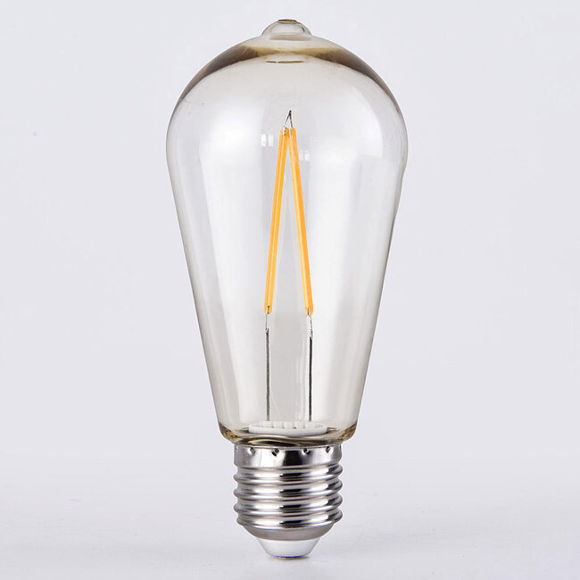 Ampoule LED à filament E27, 2,5W dimmable Ø60