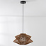 Lampe suspendue boho naturelle Takea en corde