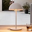 Lampe de table champignon rechargeable Vanta dimmable - beige