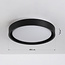 Plafonnier LED Ricardo 3-step dimmable Ø31 cm - noir