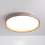 Plafonnier LED Ricardo 3-step dimmable Ø41 cm - taupe