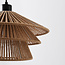 Suspension Tilia en corde tressée à la main - naturel