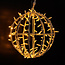 Boule lumineuse décorative LED pour l'extérieur Ø40 cm – blanc chaud avec 120 LED guirlandes de Noël