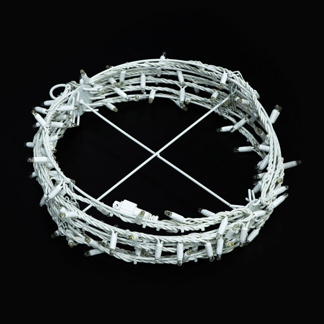 Boule lumineuse décorative LED pour l'extérieur Ø40 cm – blanc chaud avec 120 LED guirlandes de Noël