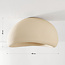 Plafonnier Wabi Sabi Stone Craft - effet pierre beige sable 48 x 38 cm