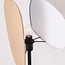Lampe à poser Tavora avec abat-jours en lin - naturel