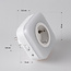 Veilleuse compacte à prise et capteur de lumière - lampe 2-en-1