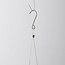 Lampion solaire Pyra - suspension solaire en nylon blanc
