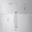 Lampion solaire Pyra - suspension solaire en nylon blanc