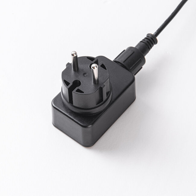 Lot de 6 spots de jardin inclinables avec télécommande – noir